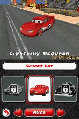 Cars - Mater-National Championship (Europe) (En,Sv,Da) screen shot game playing